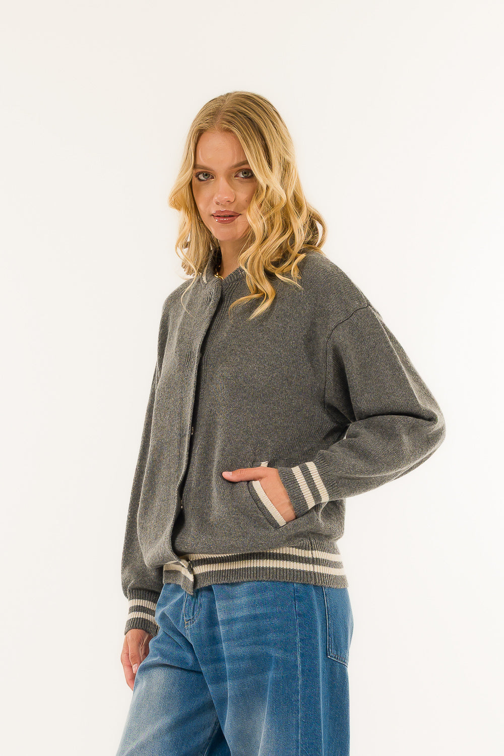 Kontatto - Bomber in maglia