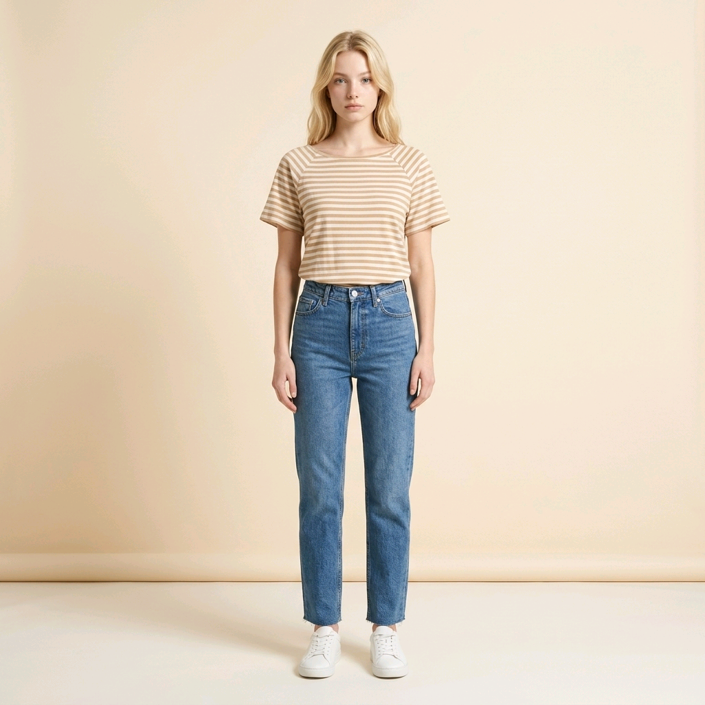 Studio - Tshirt righe nere
