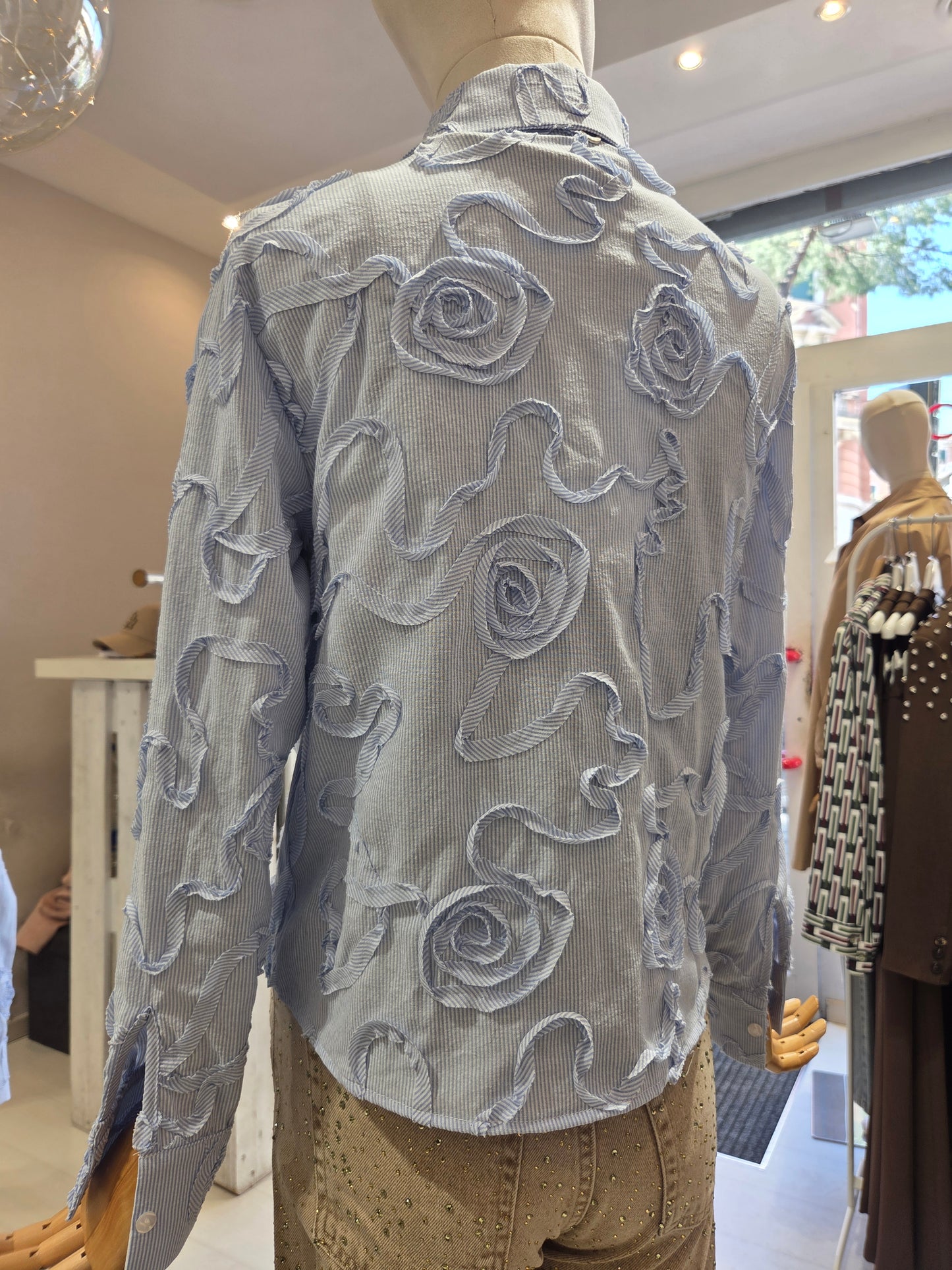 Eco Fashion - Camicia ricamo