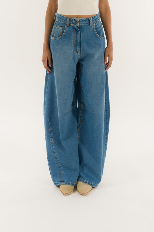 Kontatto - Jeans denim baloon