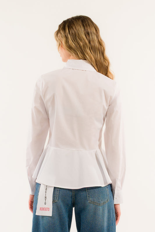 Kontatto - Camicia con balza