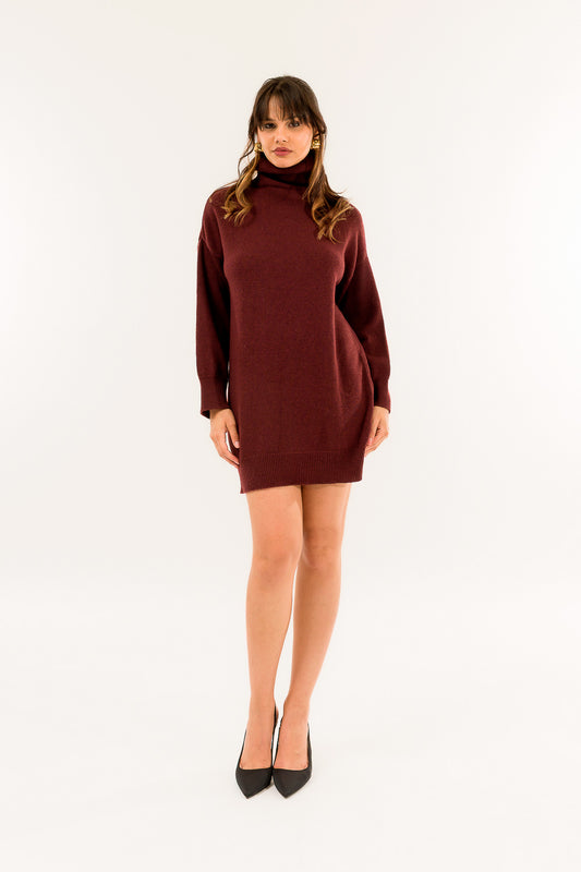 Kontatto - Abito dolcevita in lana