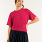 Kontatto - Tshirt lurex girocollo