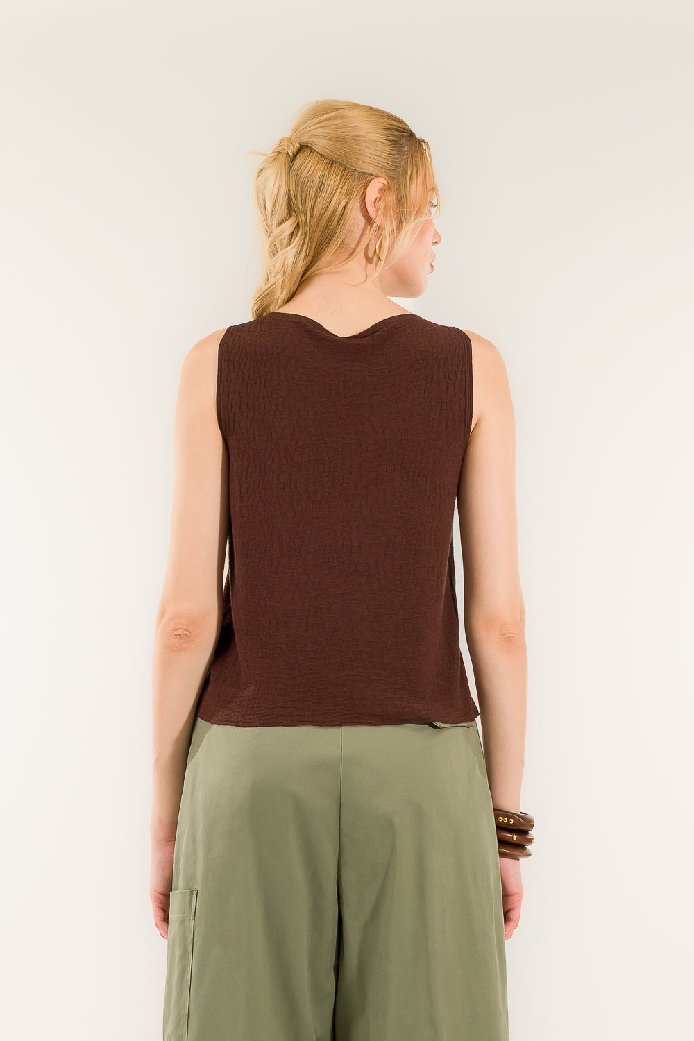 Kontatto - Gilet smanicato cocco
