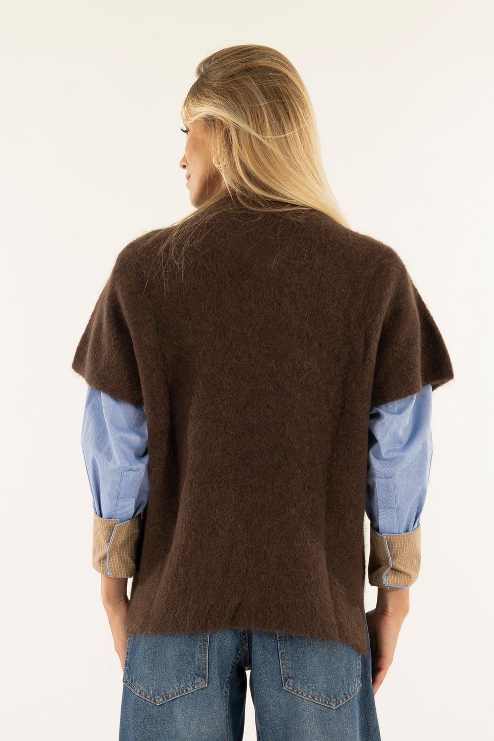 Kontatto - Gilet over alpaca