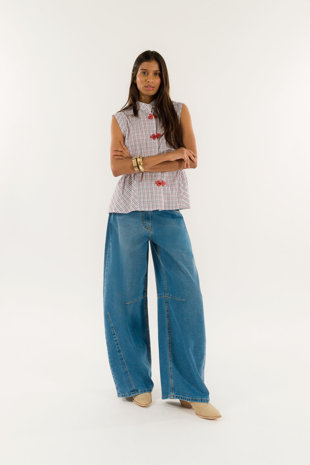 Kontatto - Jeans denim baloon