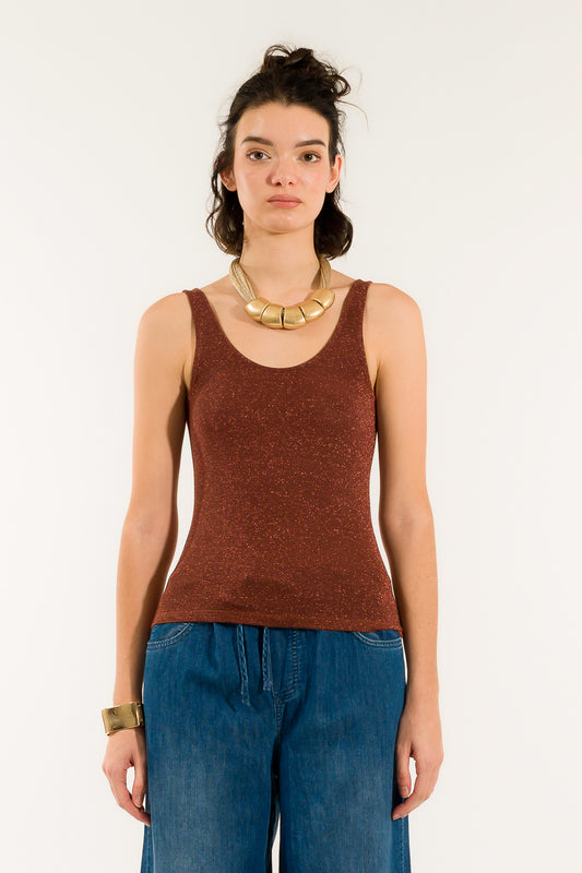 Kontatto - Canotta doppia lurex