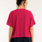 Kontatto - Tshirt lurex girocollo