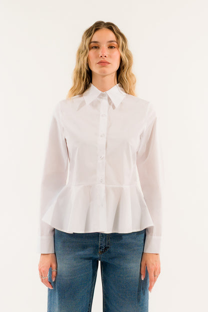 Kontatto - Camicia con balza
