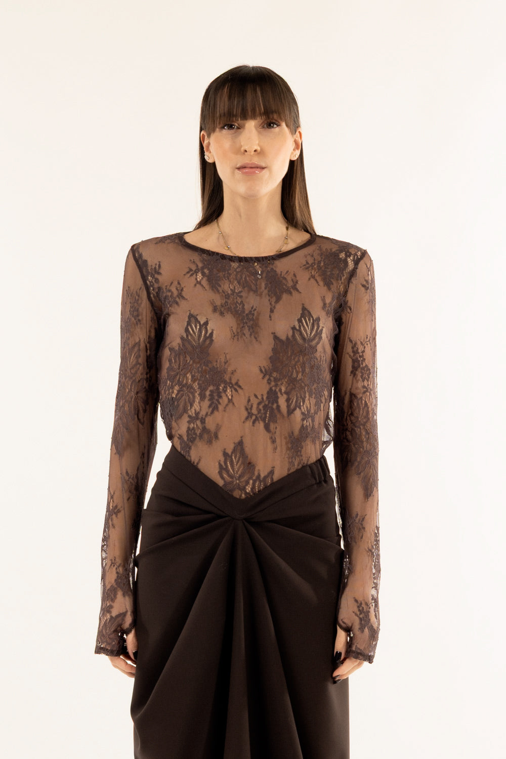 Kontatto - Tshirt in pizzo