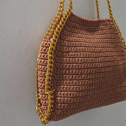 Bronze - Borsa all'uncinetto