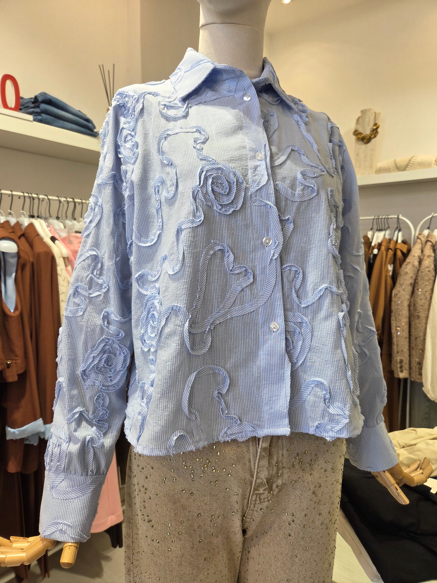 Eco Fashion - Camicia ricamo