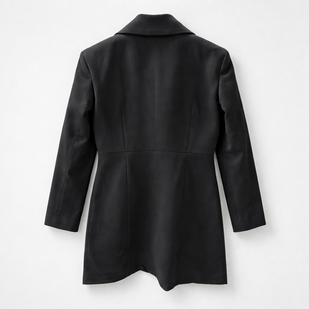 Jenè- Abito elasticizzato nero