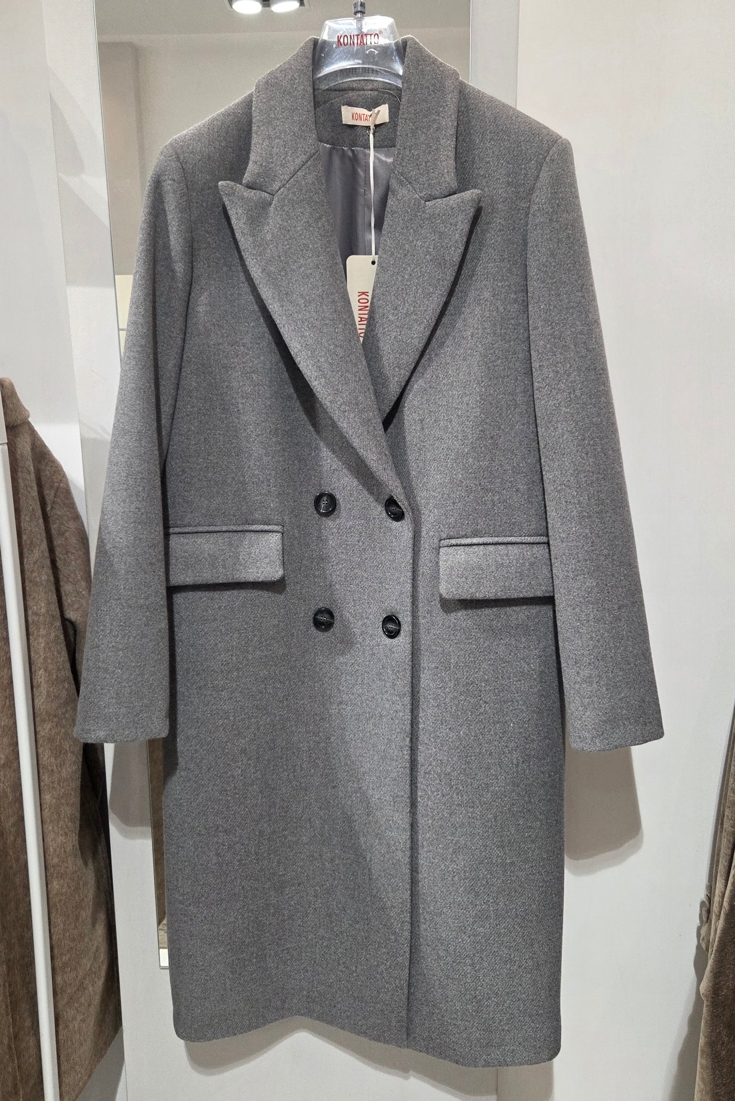 Kontatto - Cappotto over doppiopetto