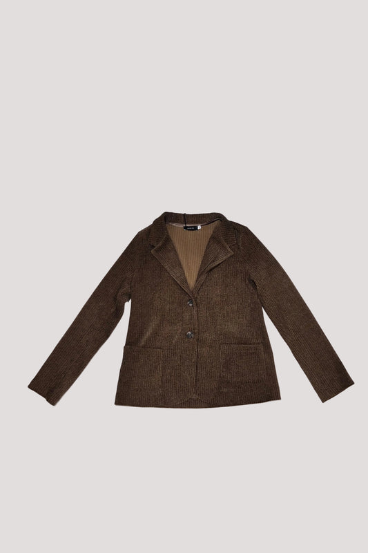 Studio - Giacca velluto tabacco