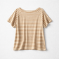 Studio - Tshirt righe beige
