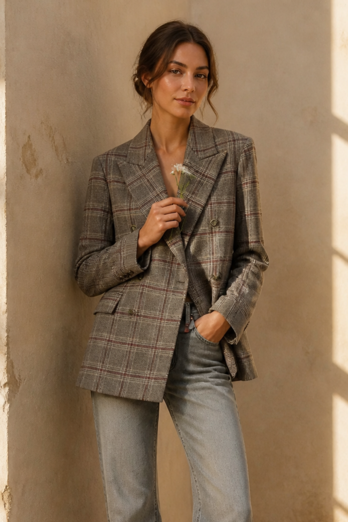 Eco - Blazer doppiopetto