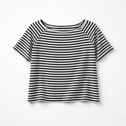 Studio - Tshirt righe nere