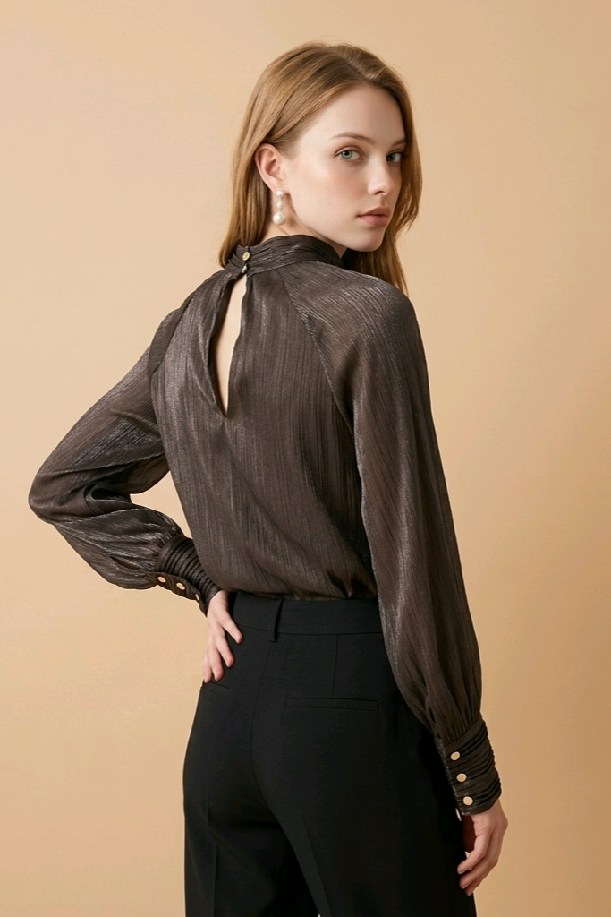 Eco - Casacca scollo a goccia