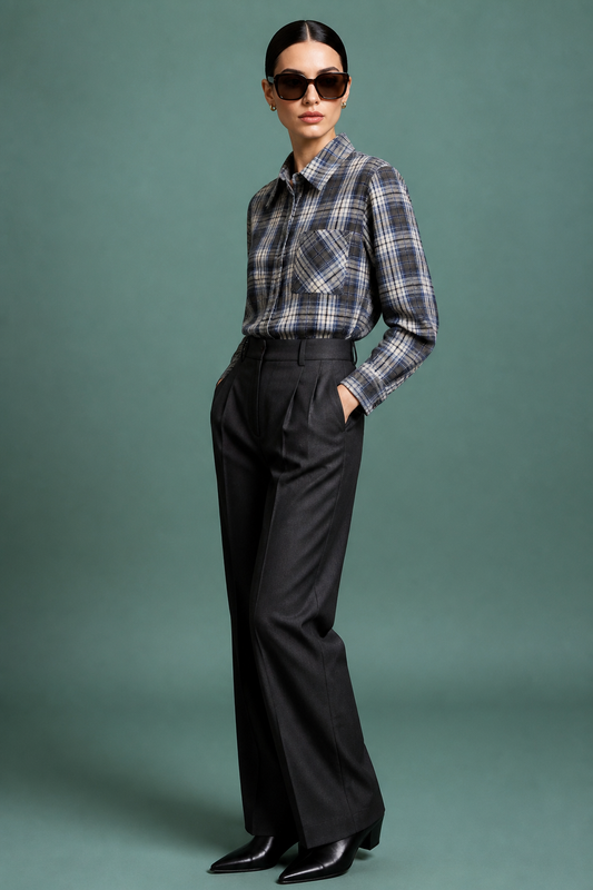 Eco - Camicia scacchi