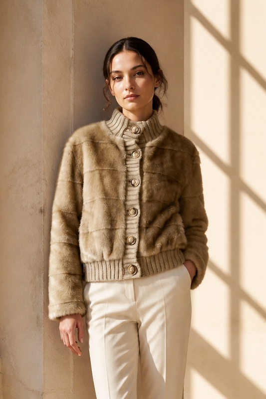 Eco - Pelliccia bomber