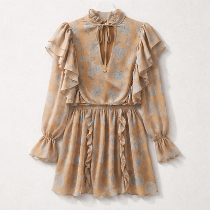 Eco Fashion - Abito fantasia balze