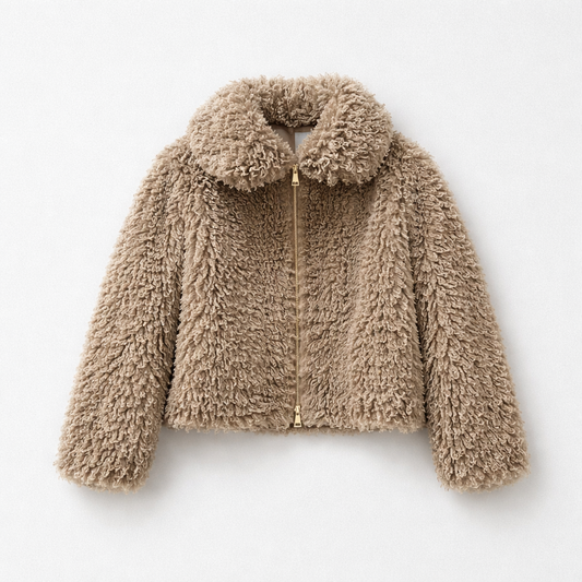 Eco Fashion - Bomber bouclè