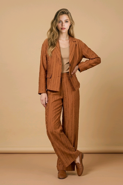 Eco Fashion - Tailleur bronzo