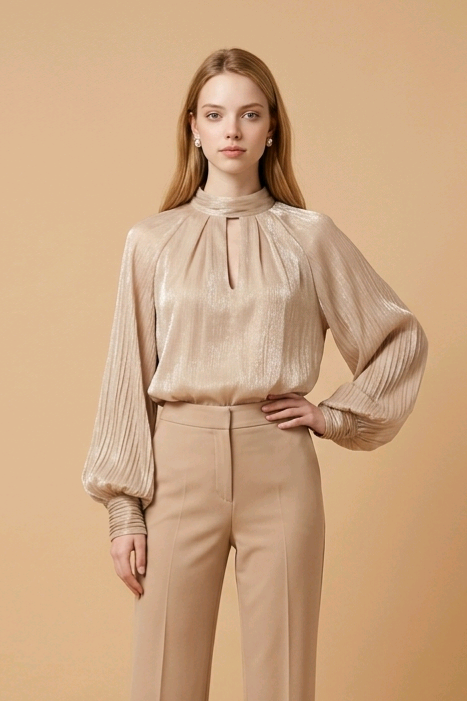 Eco - Casacca scollo a goccia