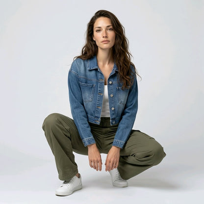 Eco Fashion - Bolerino jeans