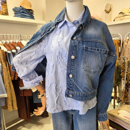 Eco Fashion - Bolerino jeans