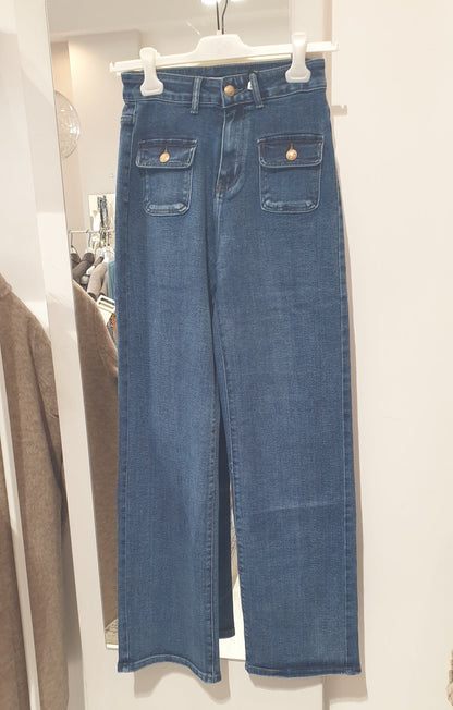 Jenè - Jeans vita alta