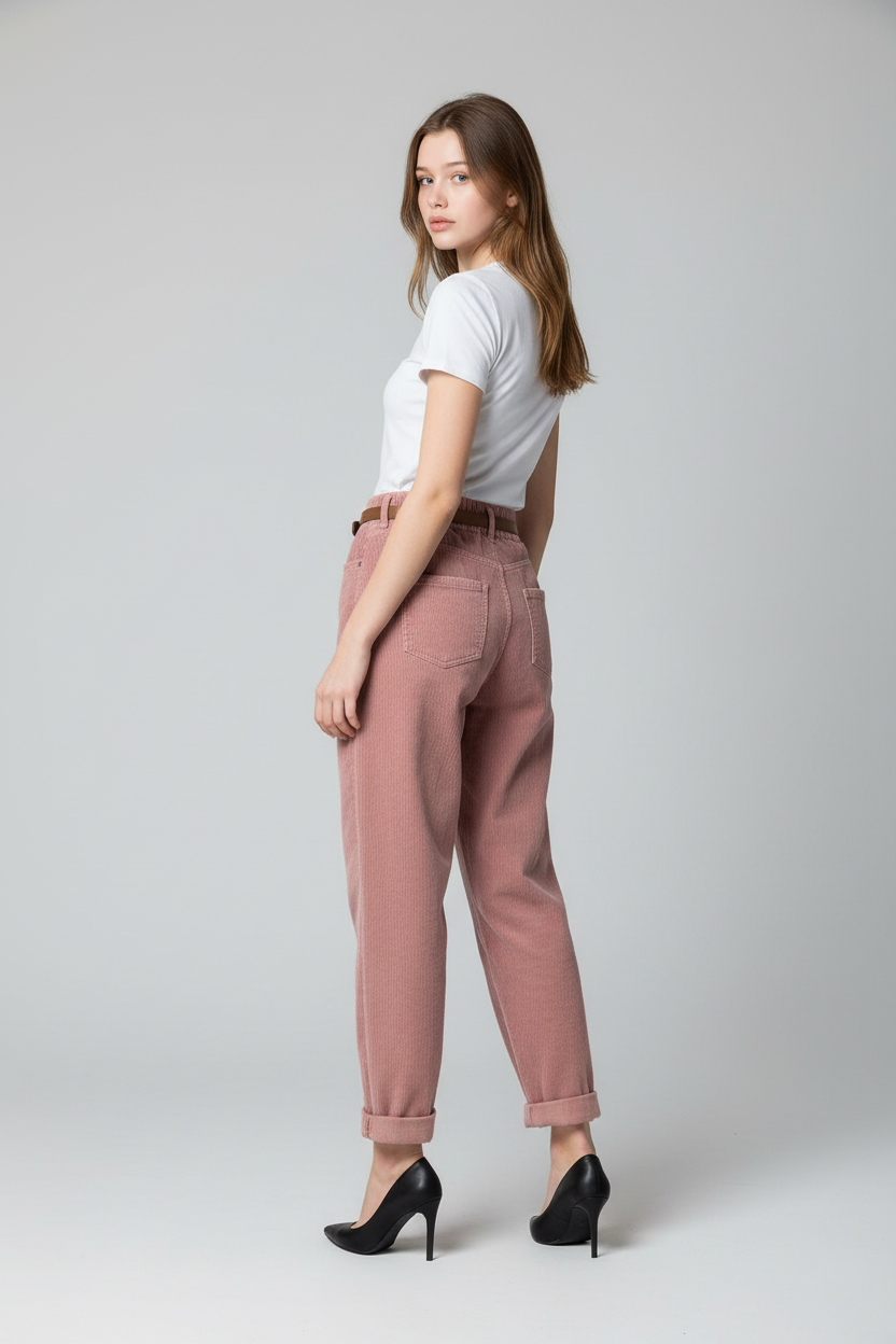 Eco Fashion - Pantalone velluto a coste