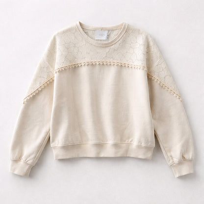 Eco Fashion - Felpa in pizzo