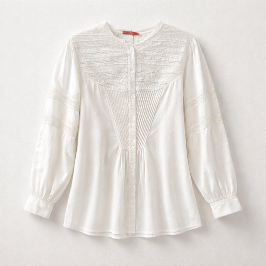 Kontatto - Camicia in pizzo over
