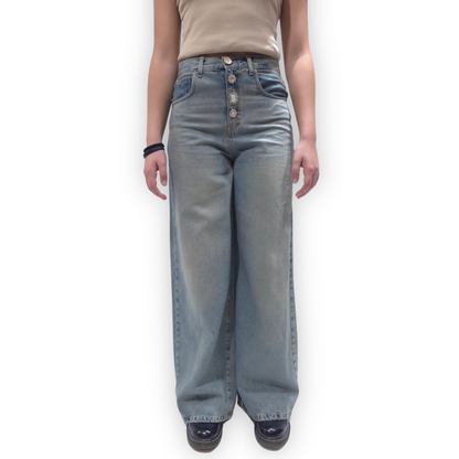 Eco Fashion - Jeans palazzo vintage